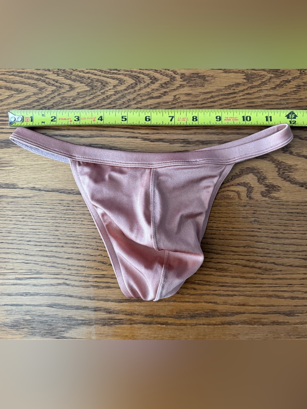 Men’s Charlie by MZ Greco Swim Thong in Rose Gold - Size Medium (31-32) - NWOT - Picture 6 of 6